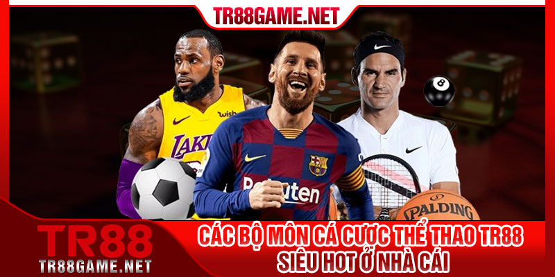 Các bộ môn cá cược thể thao tr88 siêu hot ở nhà cái