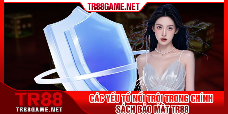 Các yếu tố nổi trội trong chính sách bảo mật tr88